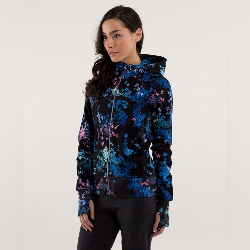 Lululemon Scuba Floral Full Zip